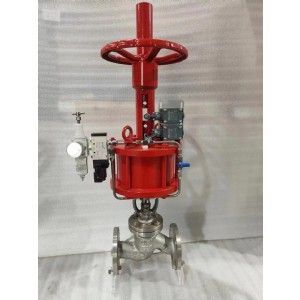 气动直行程截止阀