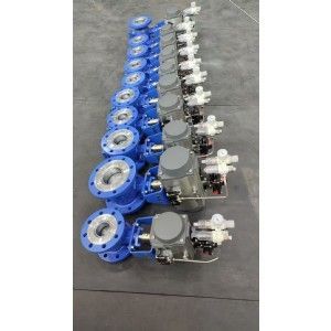 气动V型调节球阀VQ647F