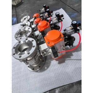 气动调节球阀Q641F-10P