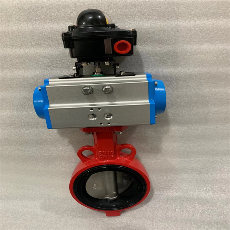 气动对夹蝶阀 D671X