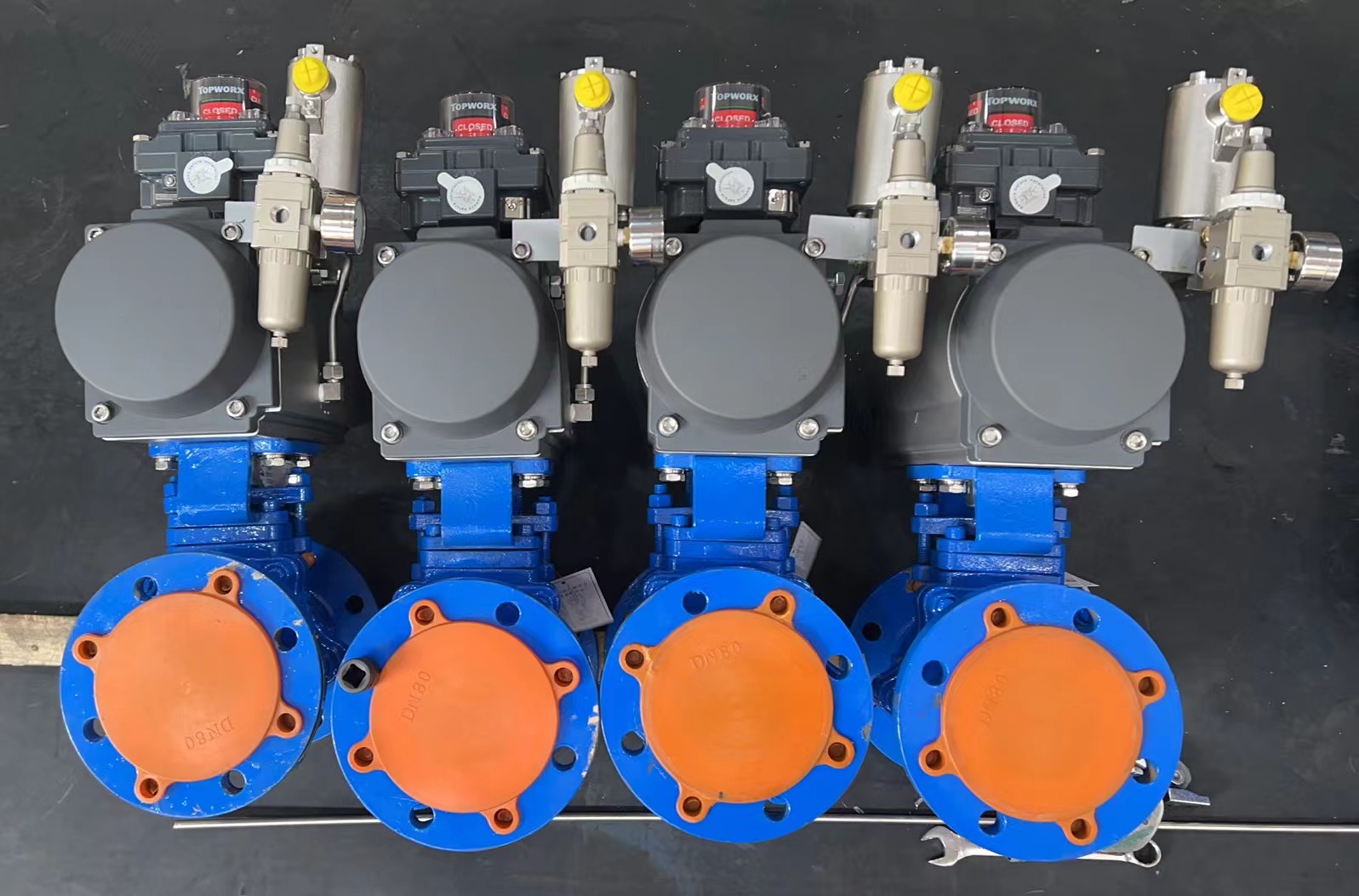 气动单作用衬氟球阀Q641F46