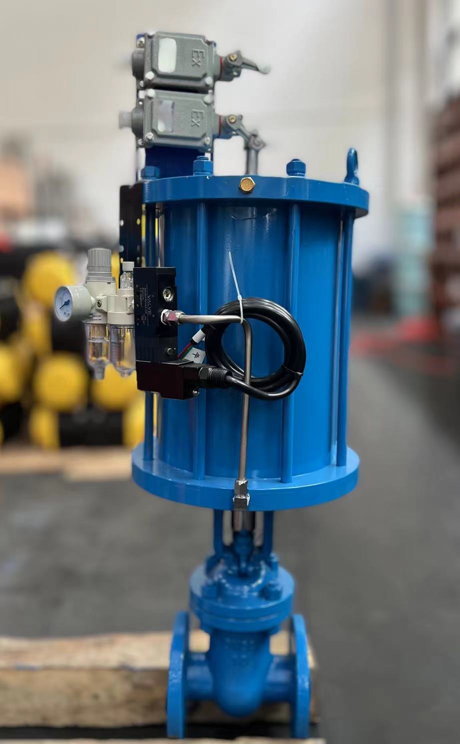 直行程气动闸阀