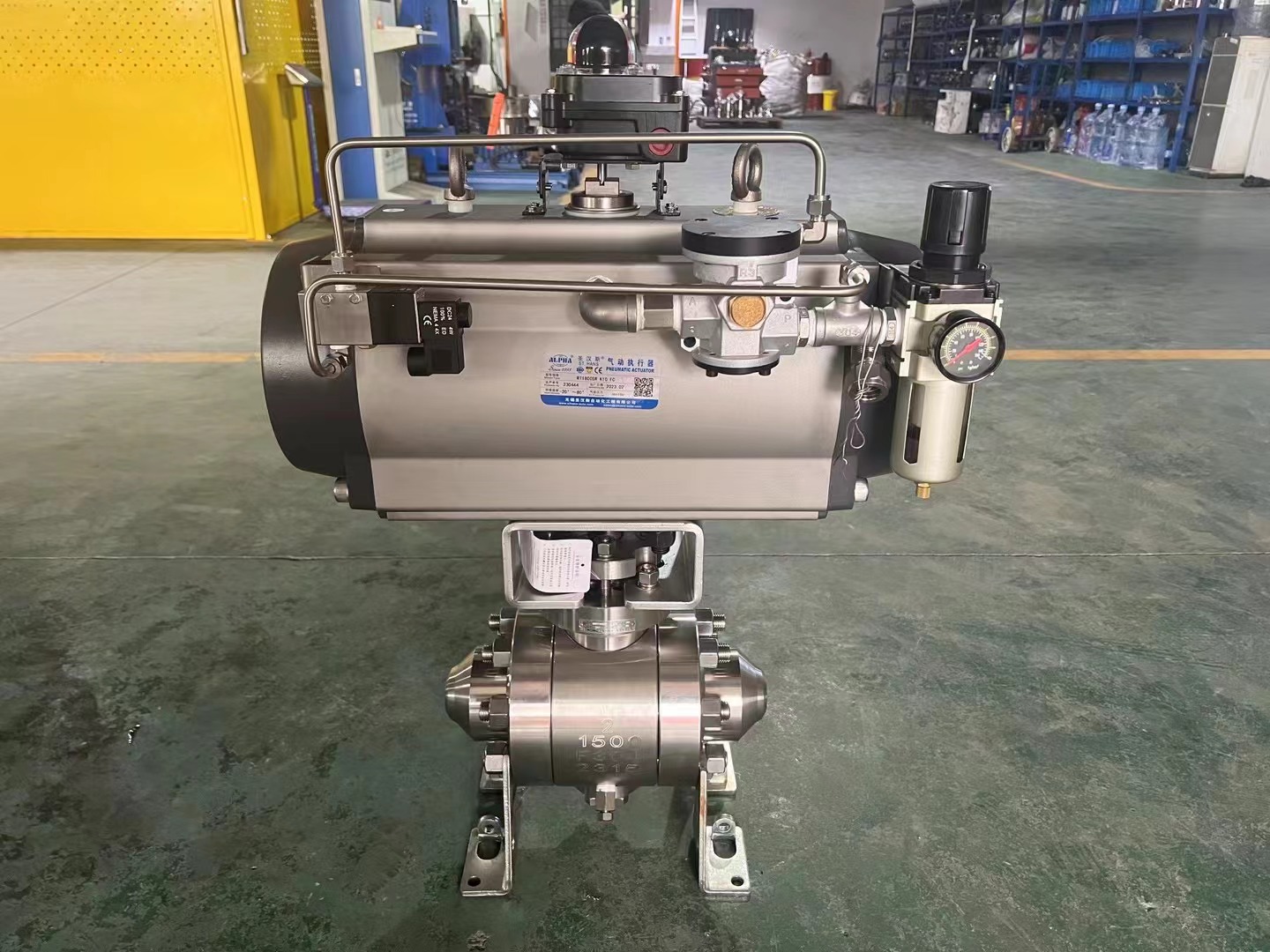 气动焊接锻钢球阀