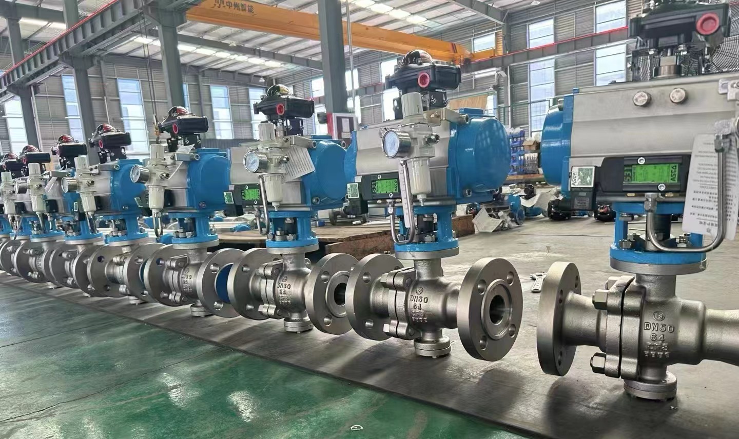 气动高压硬密封球阀