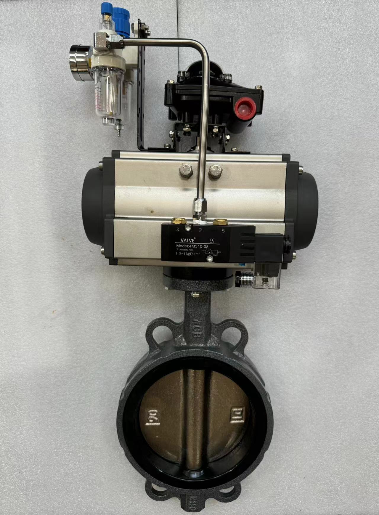 气动对夹软密封蝶阀 D671X