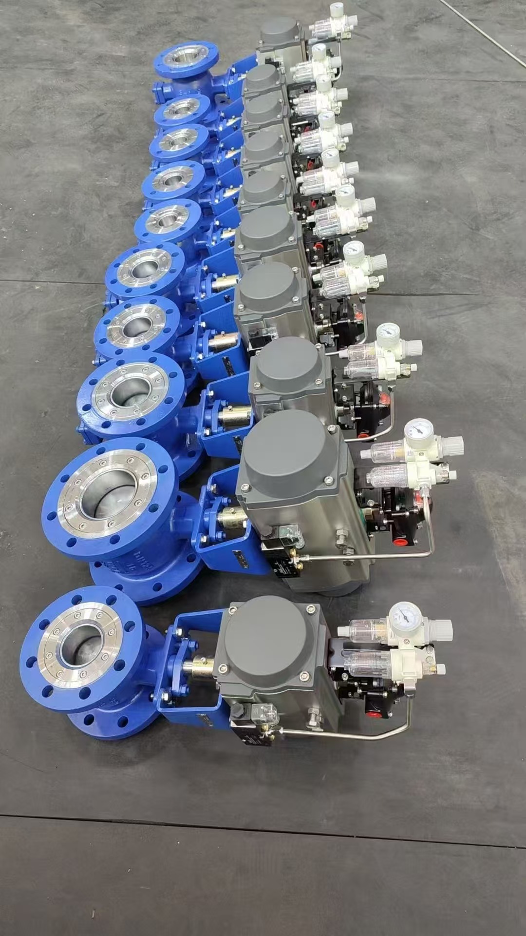 气动V型调节球阀VQ647F