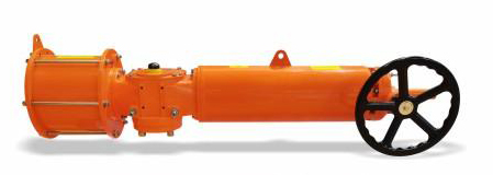 GW手动拔叉式单作用气动执行器