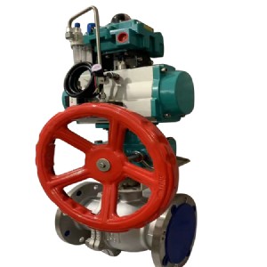 气动切断球阀 (2)